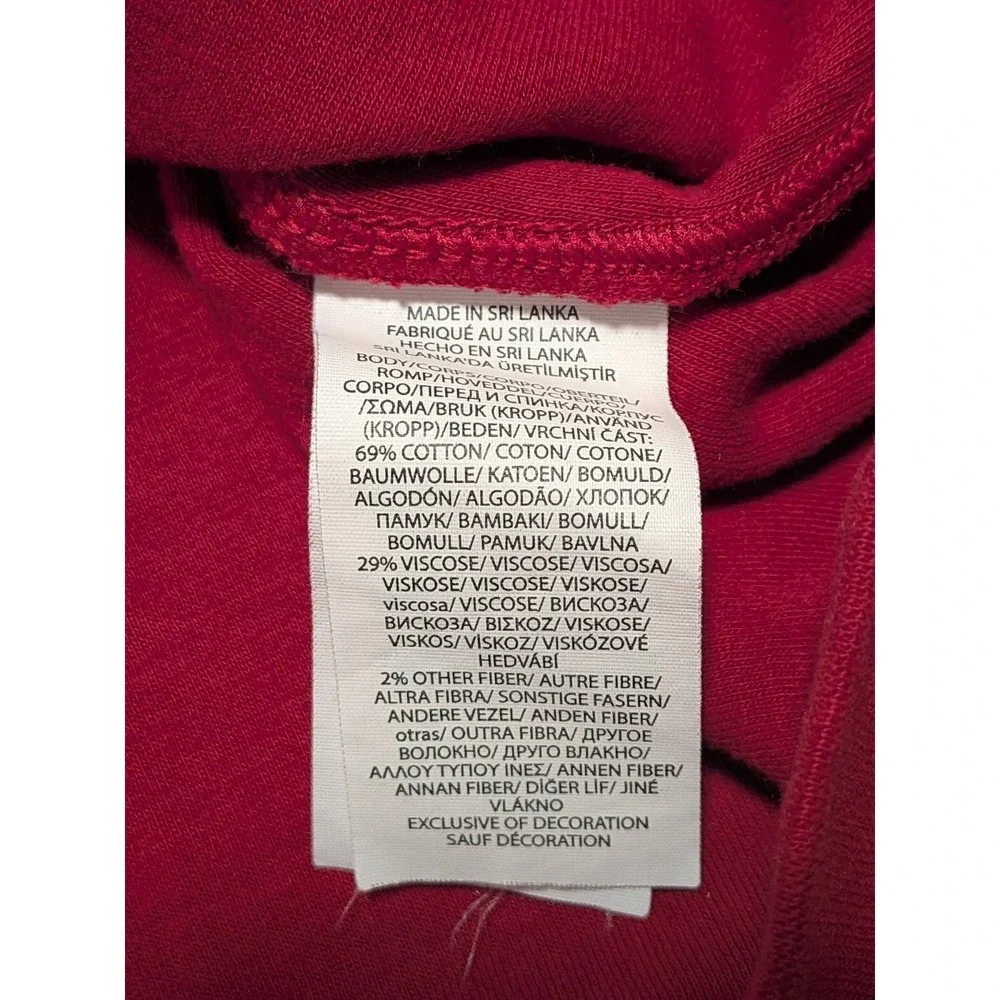 Polo Ralph‎ Lauren Men's Red Quarter Zip Pullover Sweater Size Large